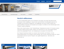 Tablet Screenshot of gatra.ch